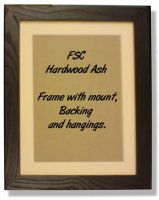 Picture Frame FSC Hardwood Ash